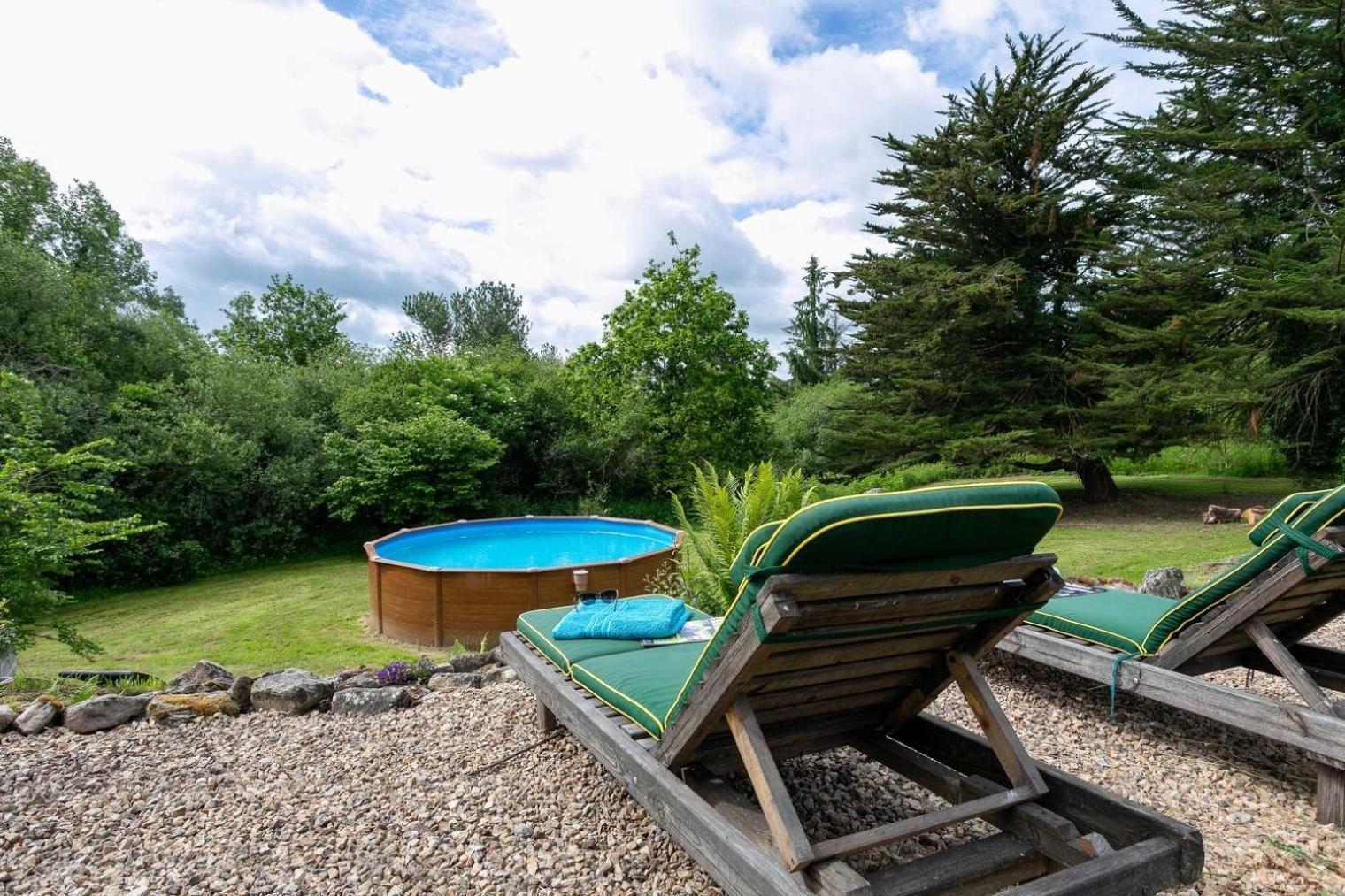 Domaine De La Blanche Hermine Plounerin Exterior foto